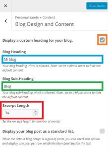 content blog design